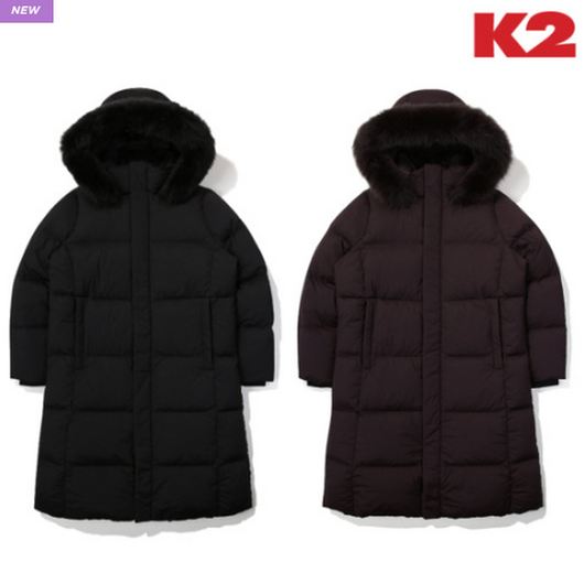 케이투 k2 여성용 FLYHIKE 셀레네 롱패딩 자켓 KWW23530 EJ 초코