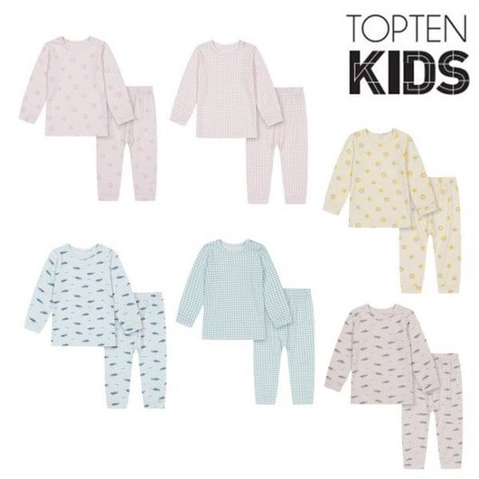 탑텐키즈 탑텐키즈 23년 FW 유아 모달코튼 에코 온에어 셋업 MKD4UI3301