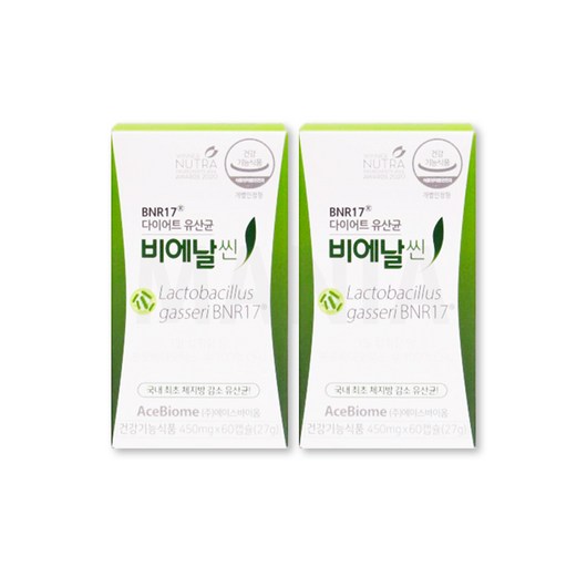 기타 비에날씬김희선락토바실러스가세리비엔알17유산균, 60정, 2개