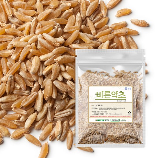 2024년 생산 카무트 쌀 호라산밀 통곡물 – 1kg (신선한 햇상품) 잡곡