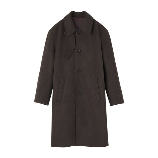 발마칸 코트 브라운