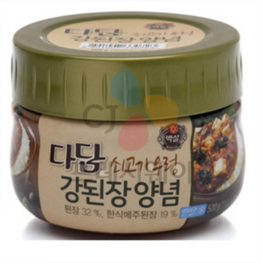다담 우렁 강된장 양념 500g, 1개