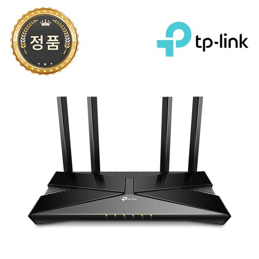 티피링크 AX3000 듀얼 밴드 기가비트 Wi-Fi 6 공유기, AX53, 1개