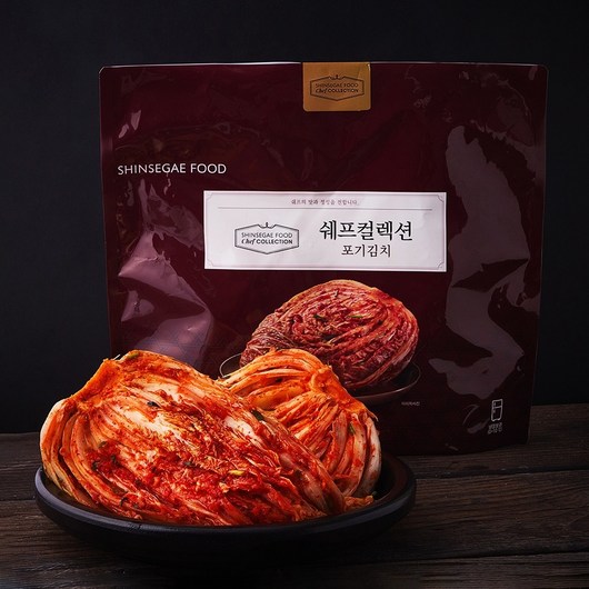 쉐프컬렉션 포기김치 3kg 1개, 3kg × 2개