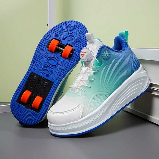 Haru 바퀴달린운동화 바퀴달린 롤러슈즈 힐리스 롤러 운동화, 1개, 908 진청색 메쉬 무광 40