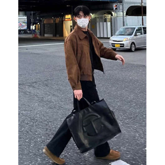 가을 캐주얼 스웨이드 자켓 1103
