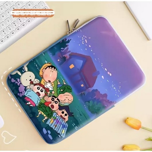 짱구 아이패드 맥북 파우치 11인치 13인치 15인치, 색상-19, 1개