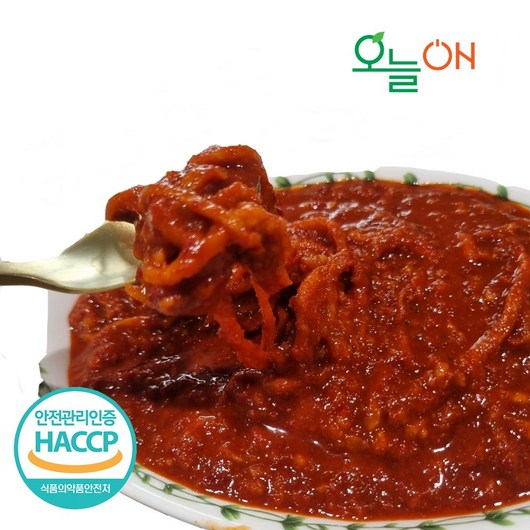 국내산 김치양념 김장양념 속 (김장시즌 지정일 가능-절임배추20kg양념), 도착희망일을 필수추가정보에입력하세요, 1개, 8kg
