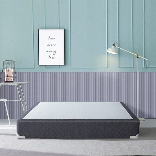 루핀침대 하단매트리스 호텔식 투매트리스용/6회전스프링, 그레이