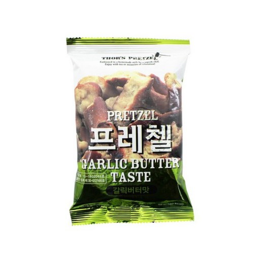 프레첼 갈릭버터맛, 85g, 18개_달콤짭짤한 맛의 향연