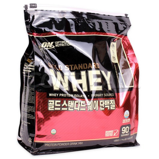 옵티멈 뉴트리션 골드스탠다드웨이 단백질 보충제 3kg 초코렛맛 프로틴, 1개