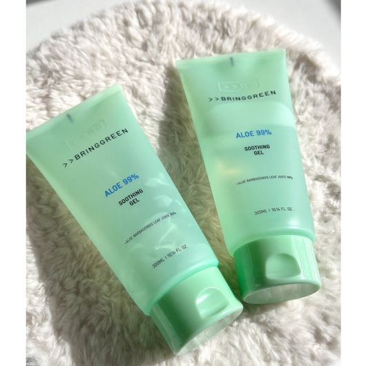 루미블랙 브링그린 알로에 99% 수딩젤 1+1 진정, 300ml, 1세트