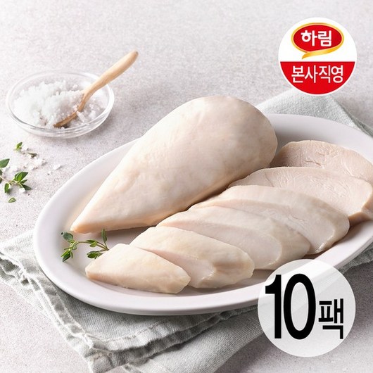 냉장 수비드 닭가슴살 오리지널 100g 10팩, 10개