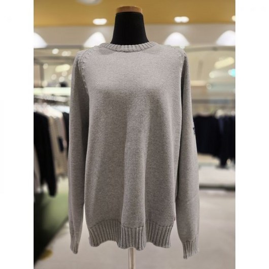 건지울른스 (24FW) (남성) 나그랑 크루넥 코튼 스웨터 / gwtr6003-mgr-l GREY GWE5TK0003GR 레이블스 백화점 아울렛 (4348133)
