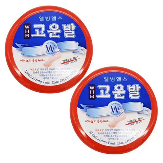웰빙헬스팜 고운발 크림 100ml, 1세트, 200ml, 1개입