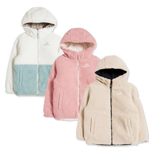 아이더 키즈 알로 남여 공용 리버시블 다운자켓 플리스 포근함 JUW22596/ 패딩 점퍼