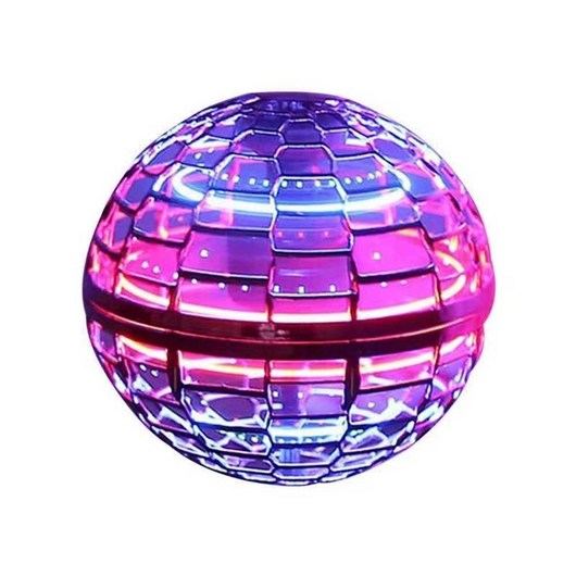 부메랑 스피너 피젯 플라잉 날으는 LED 공중부양 리턴 키덜트, 1개, 8. 프린세스 핑크 조명세트