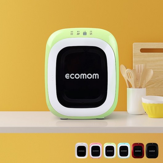 현대교역 에코맘소독기 (기본/고급/프리미엄) - 살균소독기 젖병살균기 젖병소독기 살균건조기 음이온살균, 에코맘(고급) ECO-22 라임