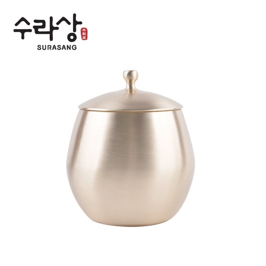 [수라상유기] 유기 꿀단지 양념단지 양념단지 보관용기 1SET (600ml), 1개