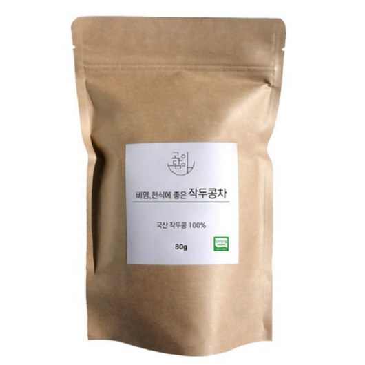 고이담아 유기농 작두콩차 슬라이스, 80g, 1개입, 3개