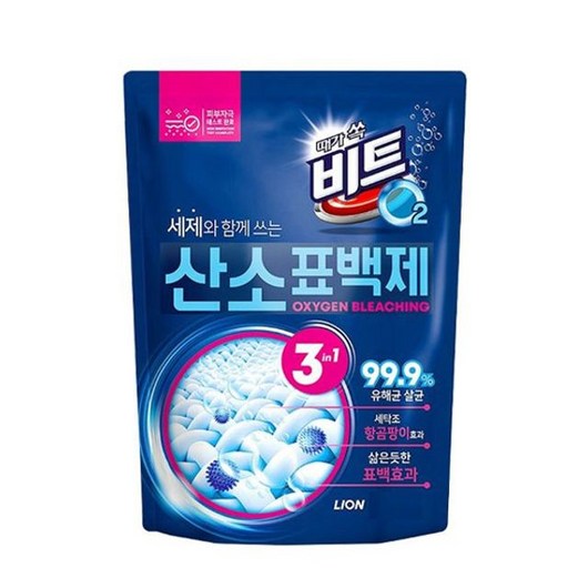 비트 O2산소표백제 파우치1.5kg, 1.5kg, 1개