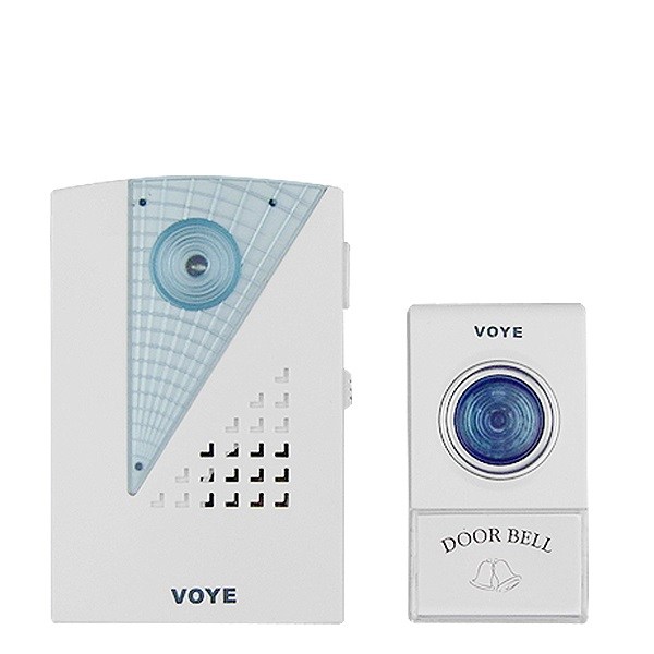  미호코리아 VOYE 선없이 간단설치 무선 초인종 차임벨 호출벨 도어벨 현관벨, 01번.무선초인종 