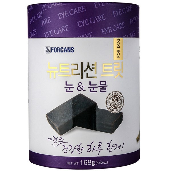 포켄스 강아지 영양제 뉴트리션 트릿, 빌베리, 1개, 눈물 개선/눈건강