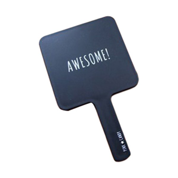 핑크캔디 미니 손거울, 어썸 블랙, 1개