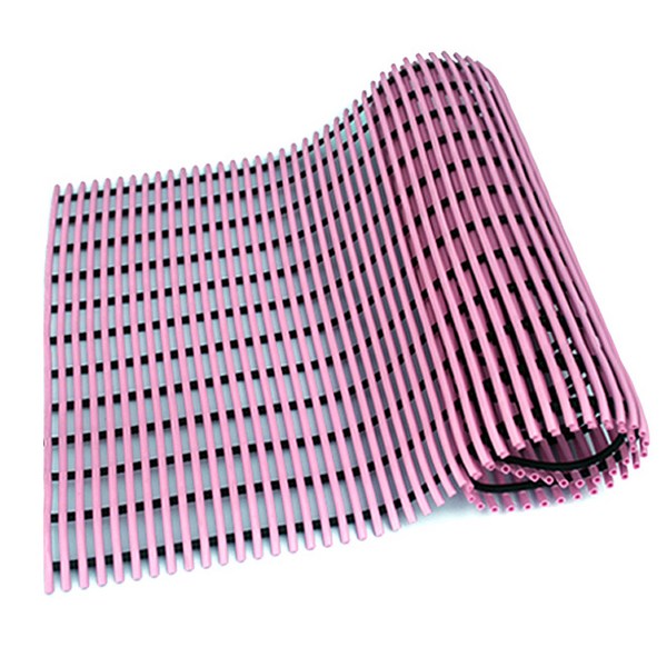  월광매트 튜브형 미끄럼방지매트 90 x 150 cm, 분홍색 