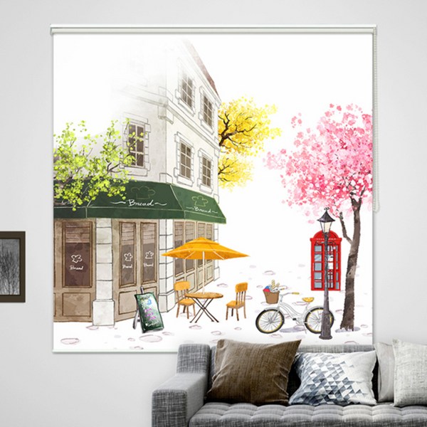  창문그리기 일반실사 롤스크린 