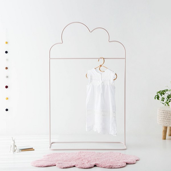 마켓비 KURUM 스탠드 행거 81130, 핑크