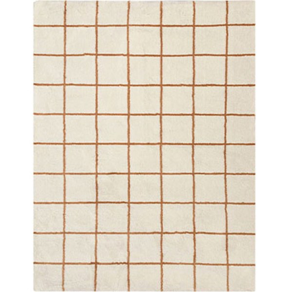 리튼 피치 그리드 러그, 혼합색상