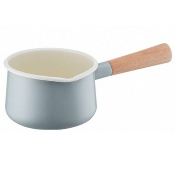 락앤락 인덕션 슈트 멜로우 IH 법랑 편수냄비, 14cm, 스모크그레이, 1개