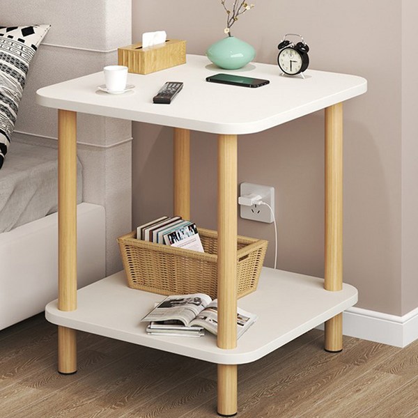  JUNBI 스퀘어 협탁 사각 사이드 테이블 