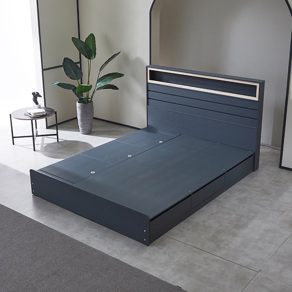 베디스 피렌체 호텔 수납형 침대 방문설치, 진그레이