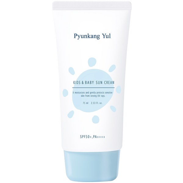 편강율 키즈 앤 베이비 촉촉 선크림 SPF50+ PA++++, 1개, 75ml