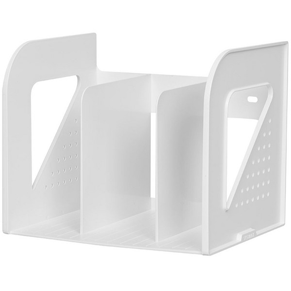  시스맥스 EL책꽂이 3단, WHITE 