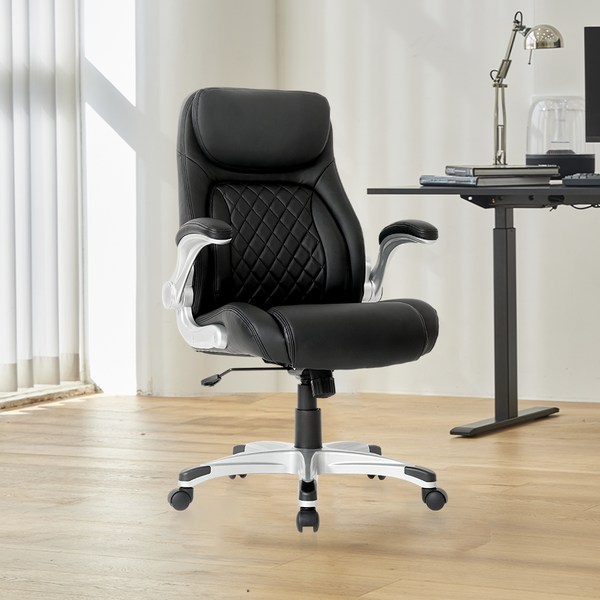  누하스 POSTURE 사무용의자 방문설치, 블랙 