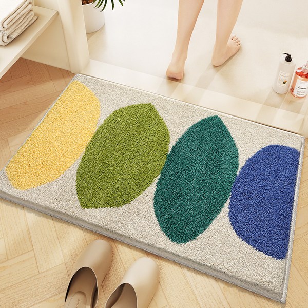  길그리 보송보송 속성 건조 발매트, 혼합색상 