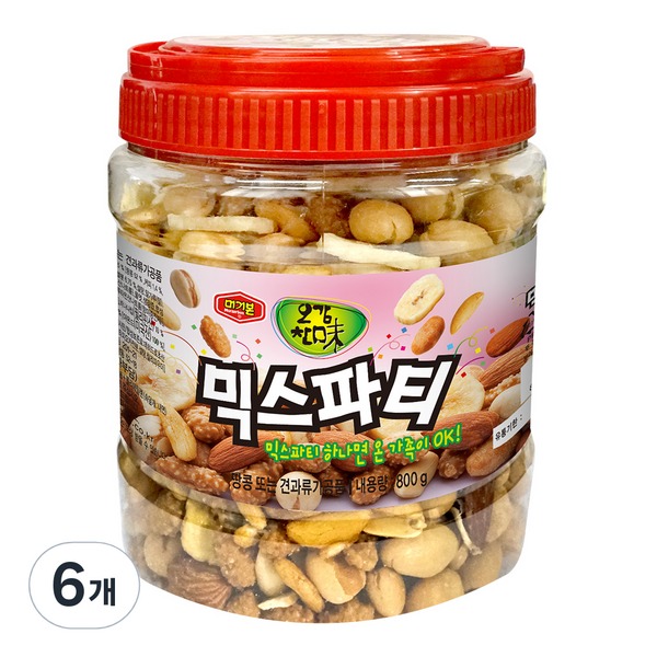 머거본 믹스파티, 800g, 6개