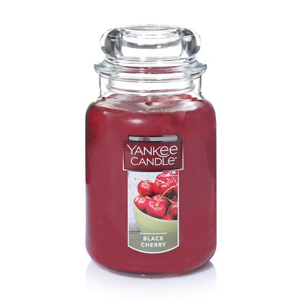  양키캔들 라지자, 블랙체리, 623g, 1개 