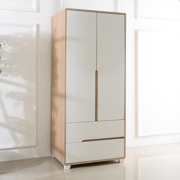 하임 투서랍 옷장 방문설치, 화이트