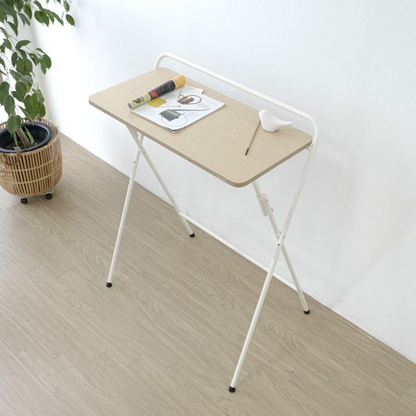 소프시스 접이식 스탠딩 책상 840, 오크화이트