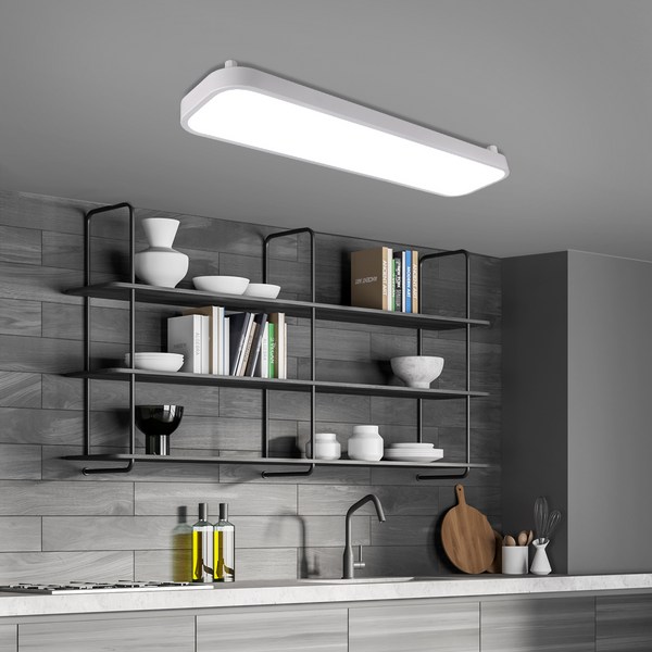 원하 삼성칩 씬미러 주방등 욕실등 LED 30W 주광색, 화이트