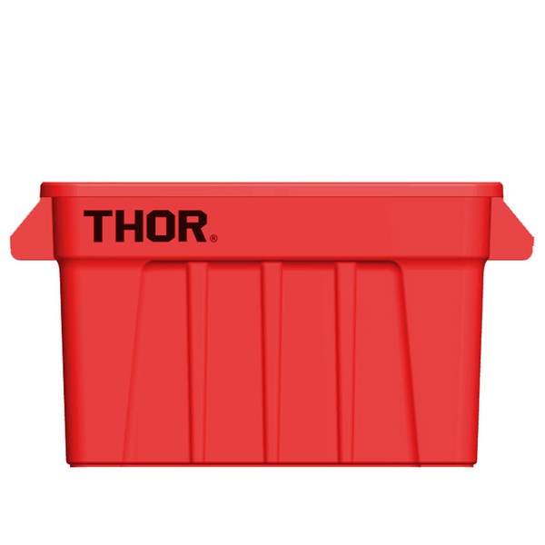 트러스트 THOR 다용도 토트 박스 75L + 덮개, RED, 1세트