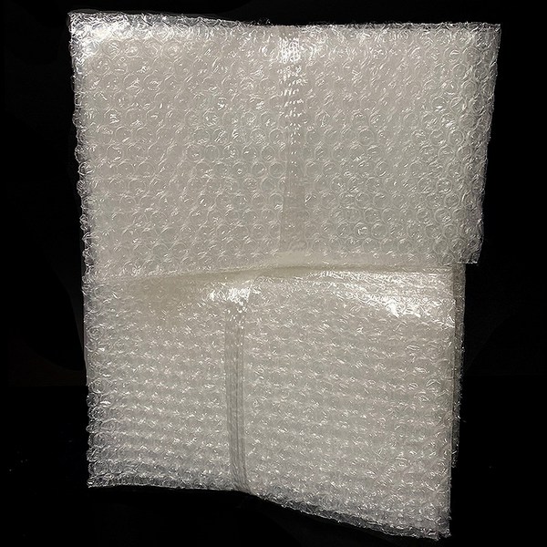 에어캡 투명 뽁뽁이 비접착 봉투 100매/500매 그릇 포장 안전 봉투, 100장