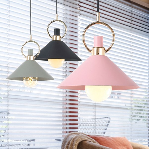 에이미 1등 펜던트 조명 블랙 민트 핑크 화이트 북유럽 식탁등, 에이미 1등 식탁등 그레이(램프색요청사항에기재)