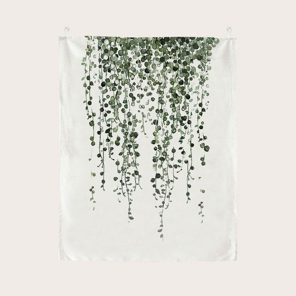 패브릭 포스터 바란스 가리개, 10.식물드로잉