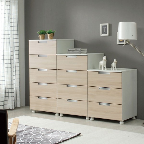  초이스600 광폭 3단 4단 5단서랍장 원룸 거실 아이방 속깊은 3단서랍장 4단서랍장, 초이스600 3단, 애쉬화이트 