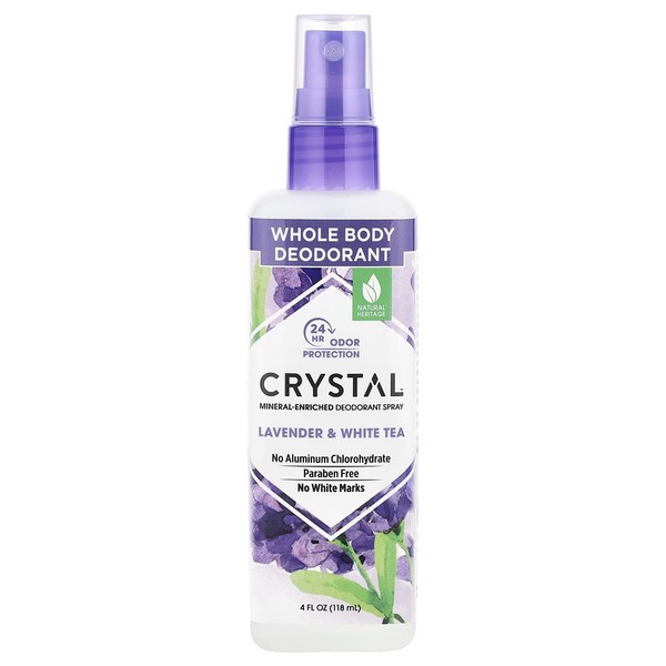 CRYSTAL 미네랄 데오드란트 스프레이